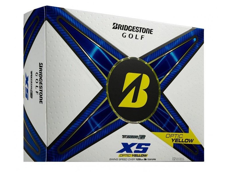 Bridgestone Tour B XS palline da golf, gialle