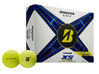 Bridgestone Tour B XS palline da golf, gialle