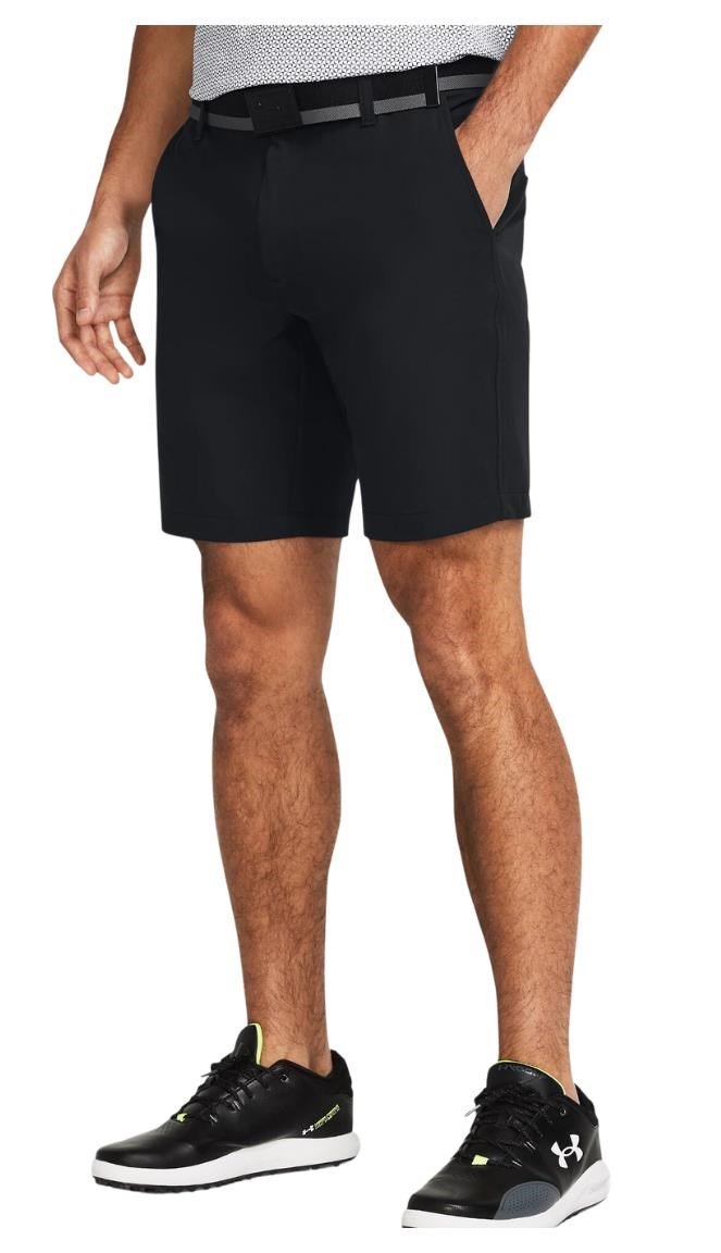 Under Armour Drive Taper pantaloncini da uomo, nero/halo grey