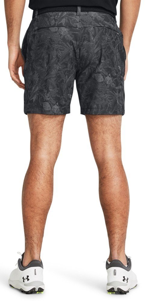 Under Armour Iso-Chill Printed 7 pantaloncini da uomo, nero/halo gray