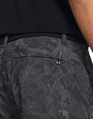 Under Armour Iso-Chill Printed 7 pantaloncini da uomo, nero/halo gray