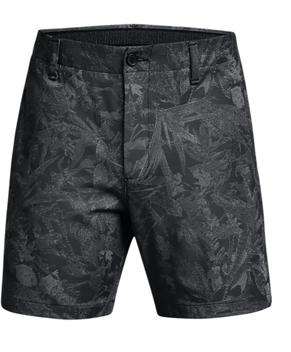 Under Armour Iso-Chill Printed 7 pantaloncini da uomo, nero/halo gray