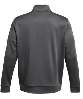 Under Armour Fleece 1/4 Zip felpa da uomo, castlerock/black