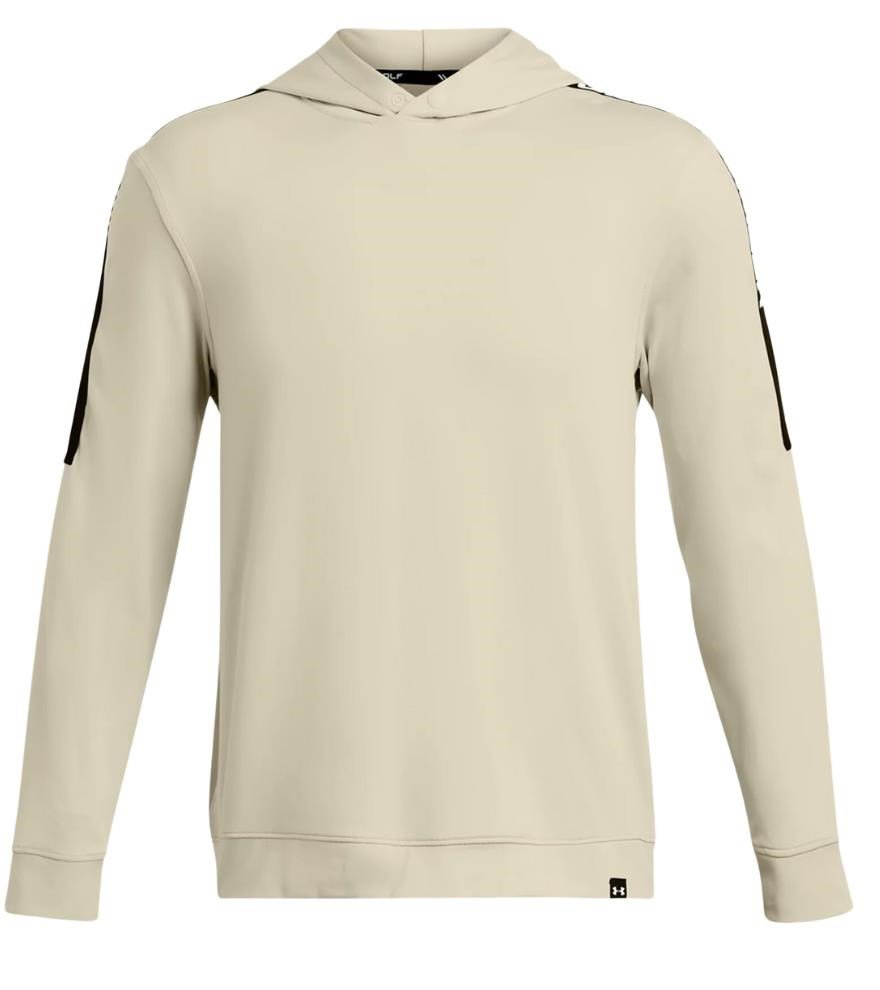 Under Armour Playoff felpa con cappuccio da uomo, slit/nero/bianco