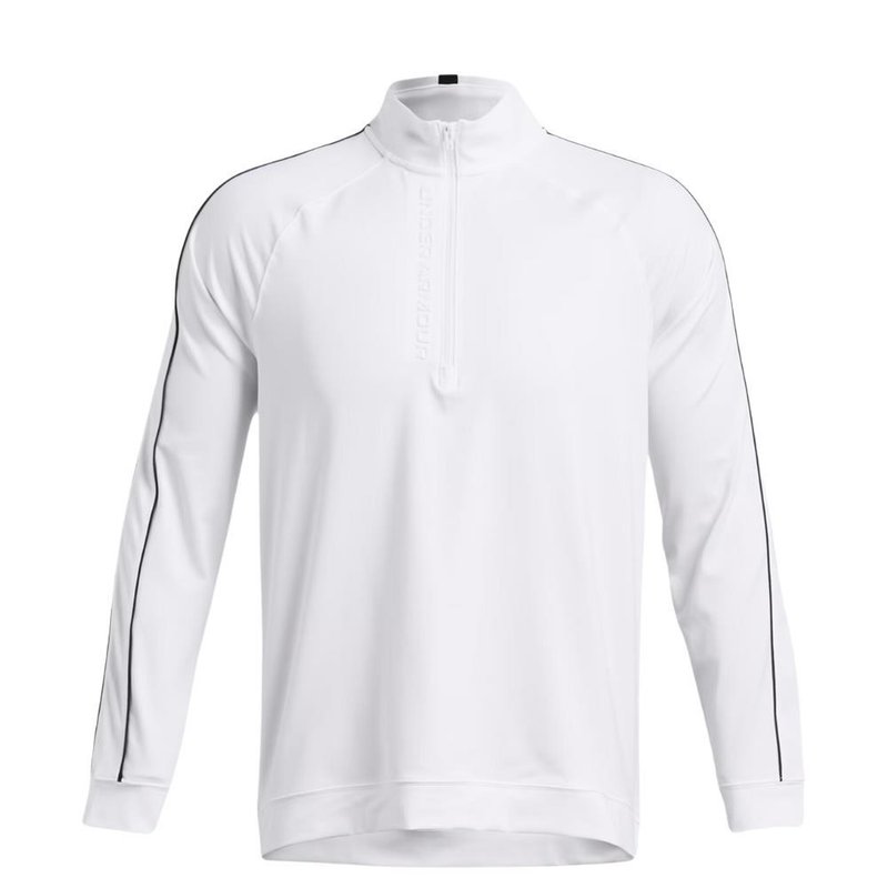 Under Armour Storm Midlayer 1/2 Zip felpa da uomo, bianco/midnight navy
