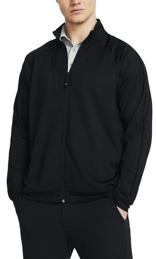 Under Armour Storm Midlayer felpa uomo, nero/bianco
