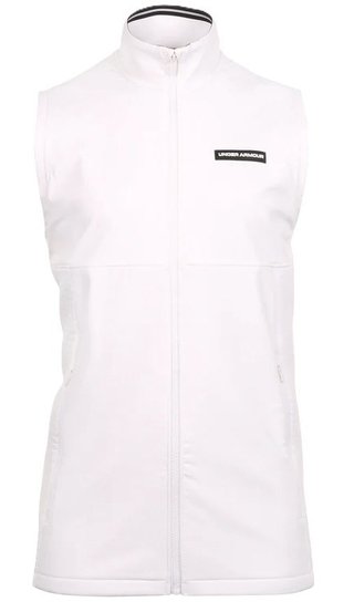 Under Armour Storm Daytona gilet da uomo, bianco/nero