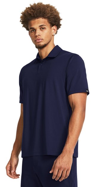 Under Armour T2G polo da uomo, midnight navy/pitch gray