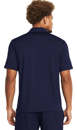 Under Armour T2G polo da uomo, midnight navy/pitch gray