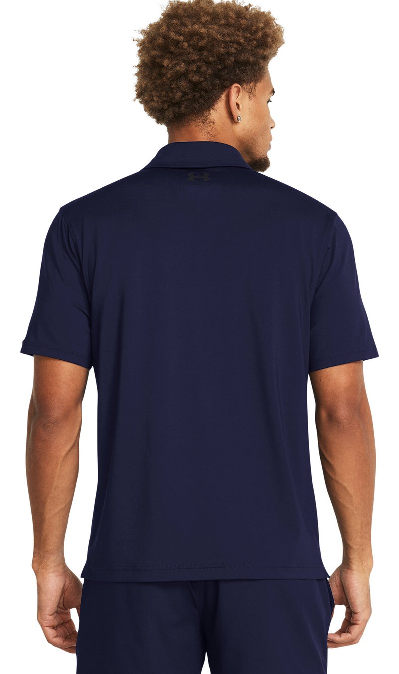 Under Armour T2G polo da uomo, midnight navy/pitch gray