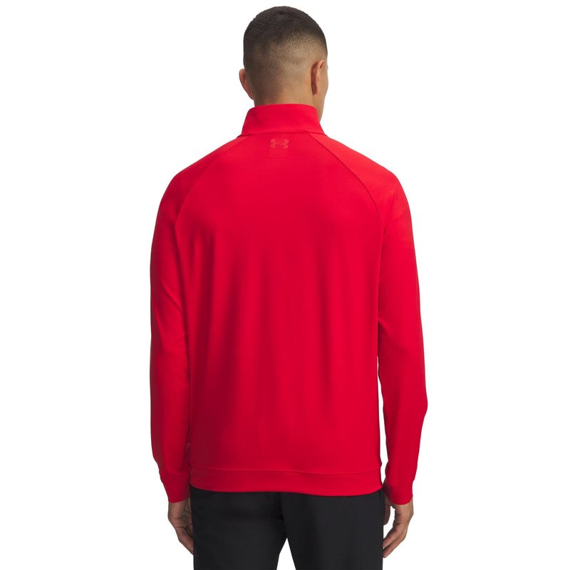 Under Armour Midlayer QZ LB felpa da uomo, rossa