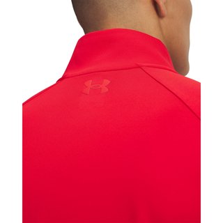 Under Armour Midlayer QZ LB felpa da uomo, rossa