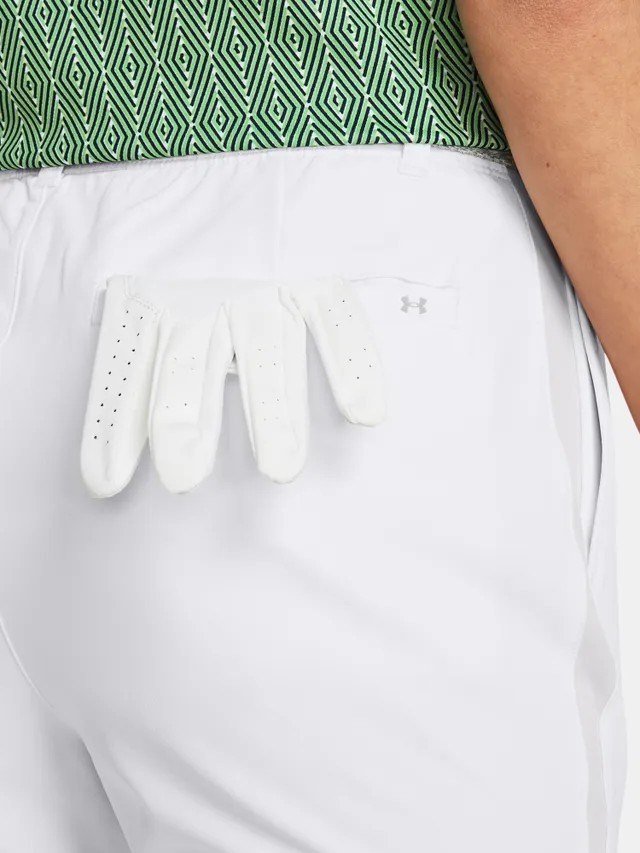Under Armour Drive pantaloni da donna, bianco/halo gray