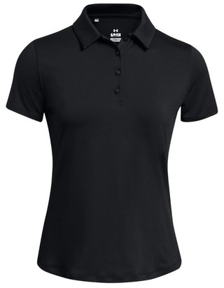 Under Armour Playoff polo da donna, nero