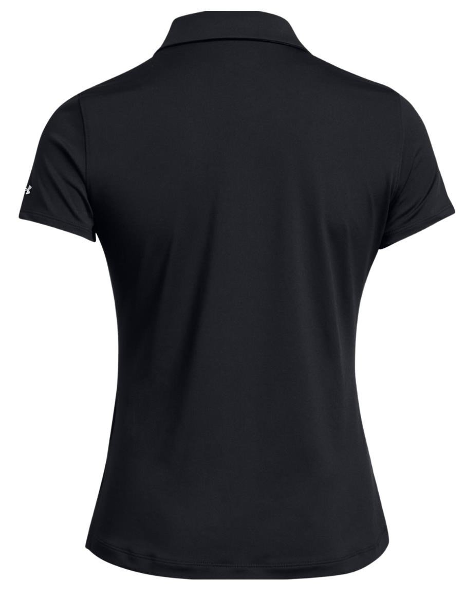 Under Armour Playoff polo da donna, nero