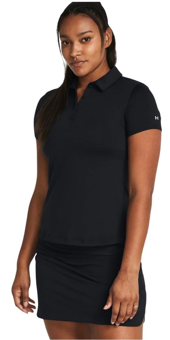 Under Armour Playoff polo da donna, nero