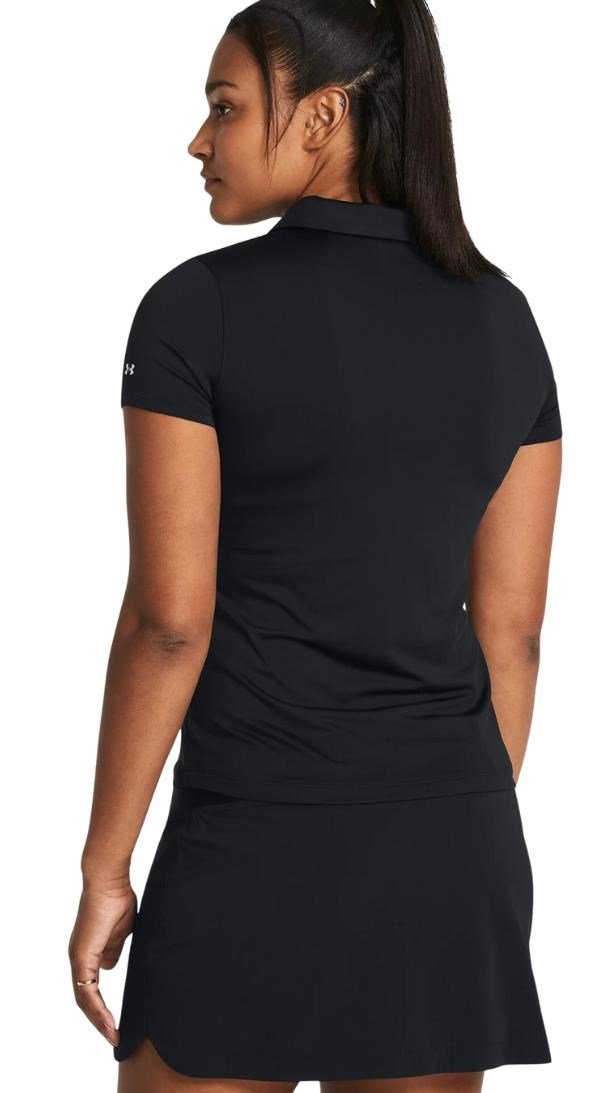 Under Armour Playoff polo da donna, nero