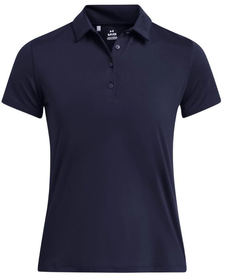 Under Armour Playoff polo da donna, midnight navy/halo grey