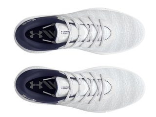 Under Armour Charged Breathe 2 Knit SL scarpe da golf donna, halo grey/midnight navy/metallic silver