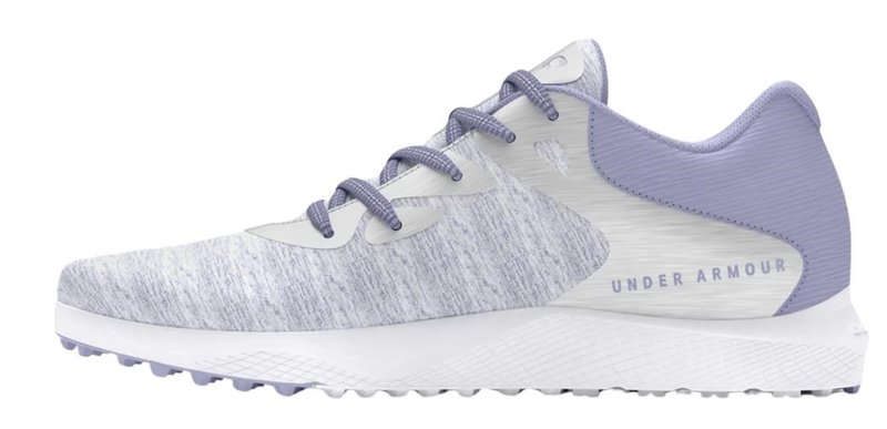 Under Armour Charged Breathe 2 Knit SL scarpe da golf donna, bianche