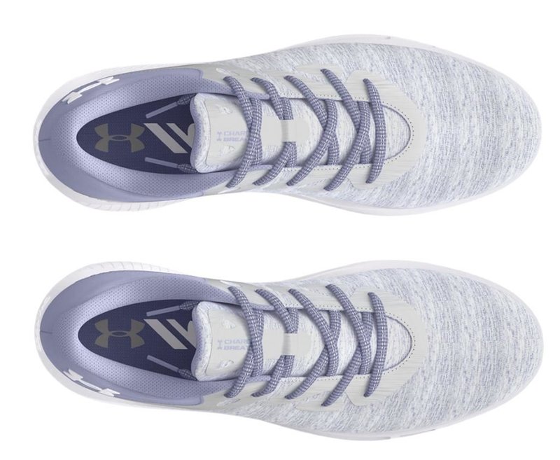 Under Armour Charged Breathe 2 Knit SL scarpe da golf donna, bianche