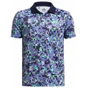 Under Armour Matchplay Printed polo junior, starlight/vapor green