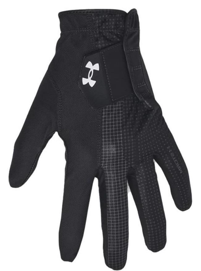 Under Armour Storm guanti da golf uomo, nero