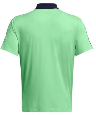 Under Armour Playoff 3.0 Striker polo uomo, matrix green/midnight navy/white
