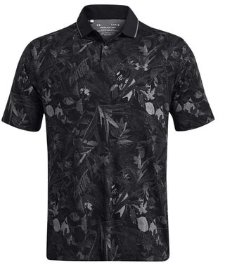 Under Armour Iso-Chill Edge polo da uomo, nero/grigio scuro