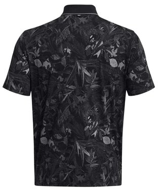 Under Armour Iso-Chill Edge polo da uomo, nero/grigio scuro