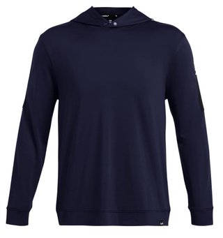 Under Armour Playoff felpa con cappuccio da uomo, midnight navy/black/white