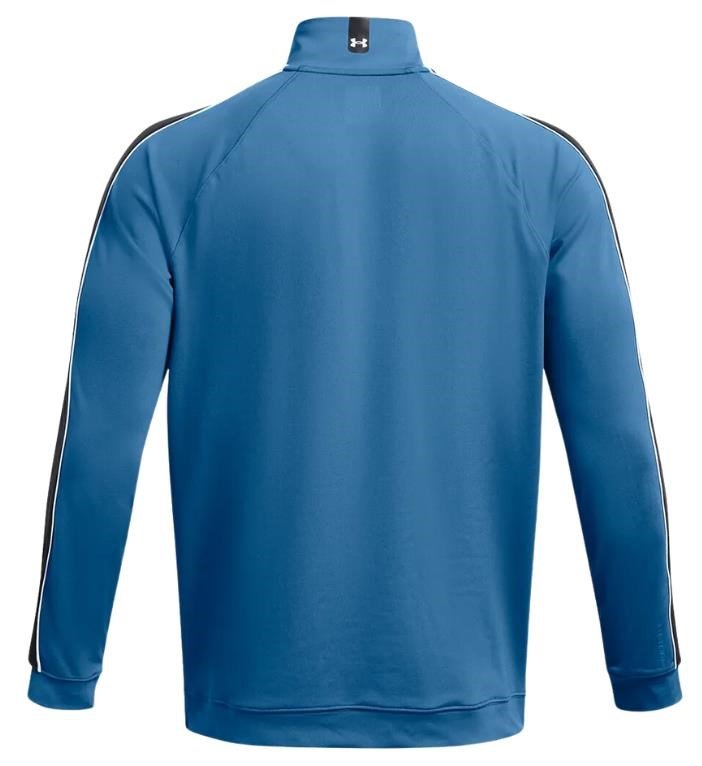 Under Armour Storm Midlayer 1/2 Zip felpa da uomo, photon blue/midnight navy/white