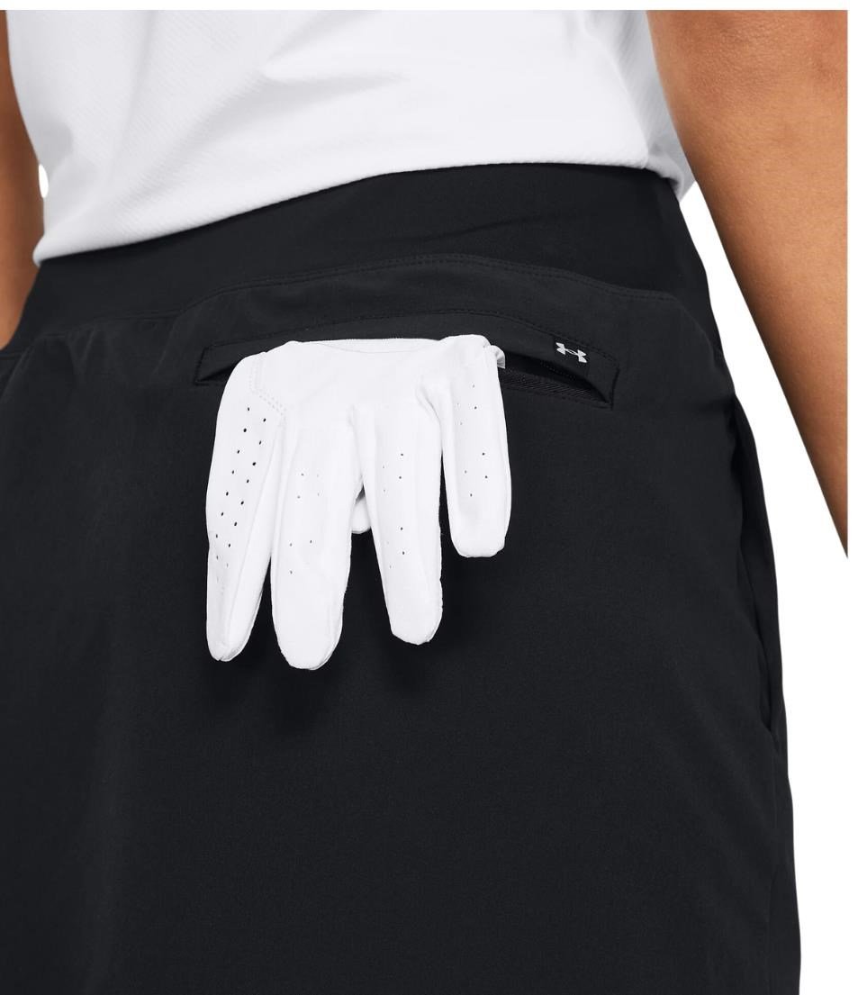 Under Armour Empower gonna skort da donna, nero/halo grey