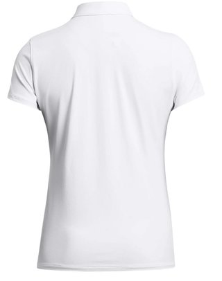 Under Armour Iso-Chill polo da donna, bianco/midnight navy