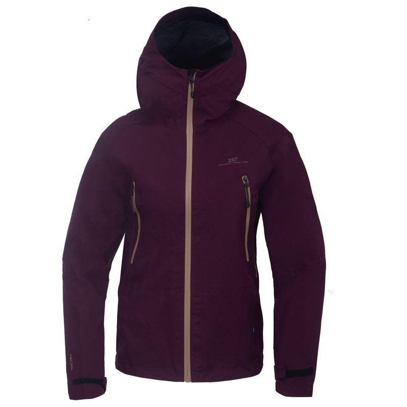 2117 of Sweden Skogmo 3L giacca donna, dark plum