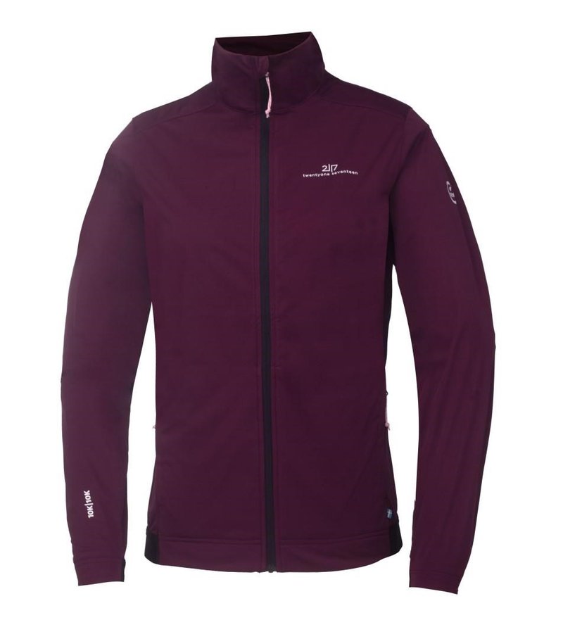 2117 of Sweden Torsvi giacca ibrida da donna, dark plum