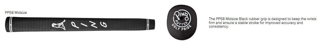 PING 2024 Fetch putter, acciaio