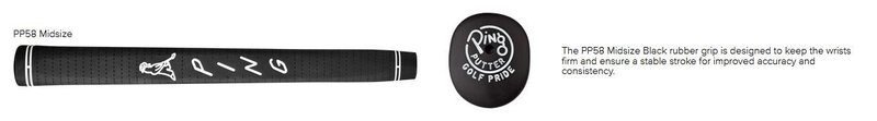 PING 2024 Fetch putter, acciaio