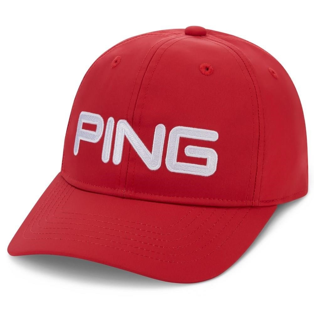 PING Unstructured cappellino da uomo, rosso pomodoro