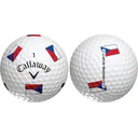 Callaway Chrome Soft Truvis Czech Flag palline da golf
