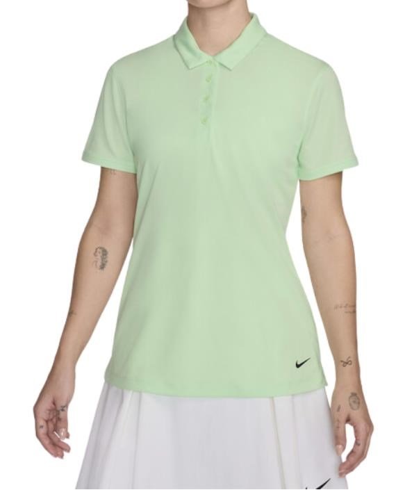 Nike Dri-FIT Victory polo da donna, vapor green/black