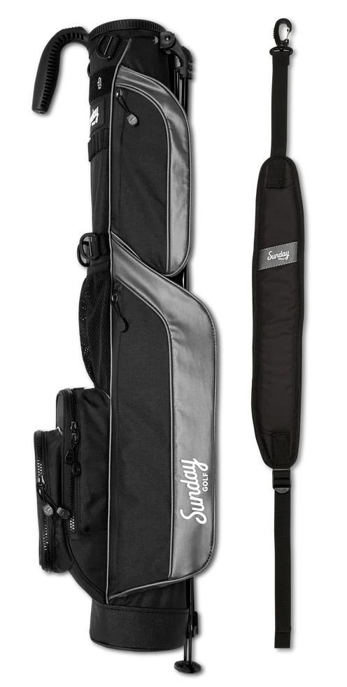 Sunday Golf Loma pencil bag, nero opaco