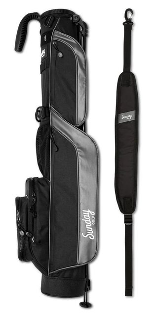 Sunday Golf Loma pencil bag, nero opaco