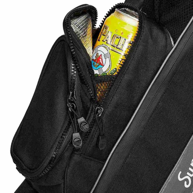 Sunday Golf Loma pencil bag, nero opaco