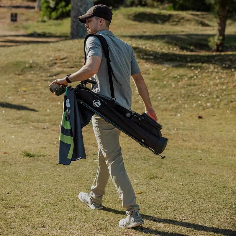 Sunday Golf Loma pencil bag, nero opaco