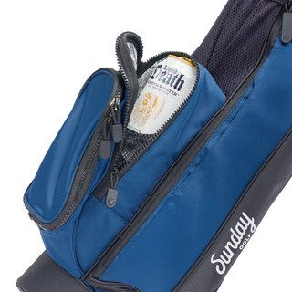 Sunday Golf Loma pencil bag, blu cobalto