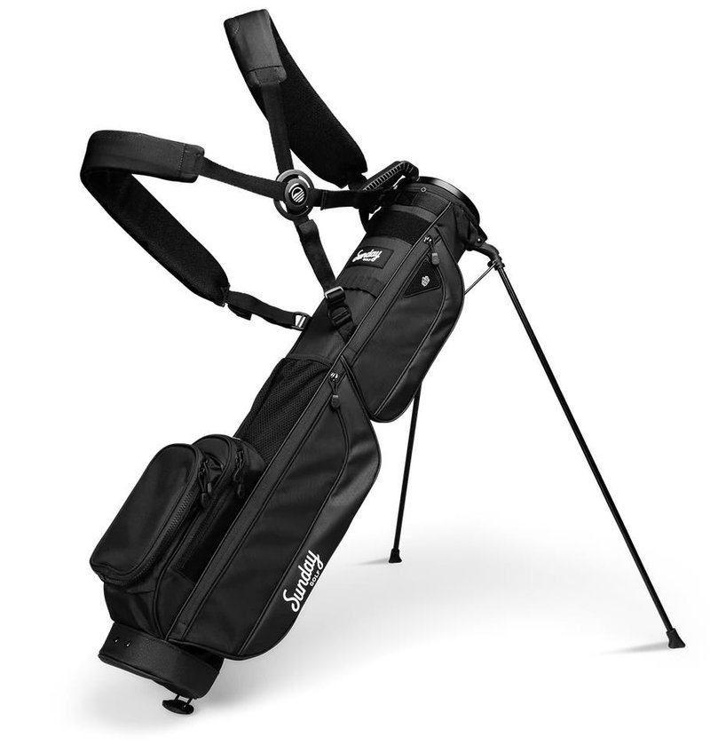 Sunday Golf Loma XL borsa da golf, nero opaco