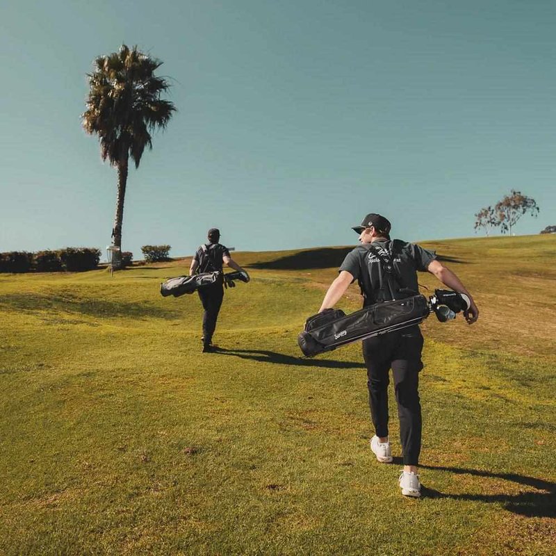 Sunday Golf Loma XL borsa da golf, nero opaco