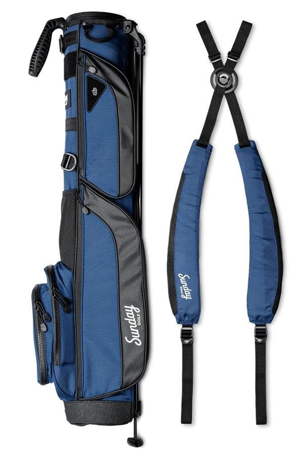 Sunday Golf Loma XL carry bag, cobalt blue