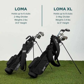 Sunday Golf Loma XL carry bag, cobalt blue